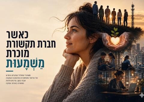 כַּאֲשֶׁר חֶבְרַת תִּקְשֹׁרֶת מוֹכֶרֶת מַשְׁמָעוּת
