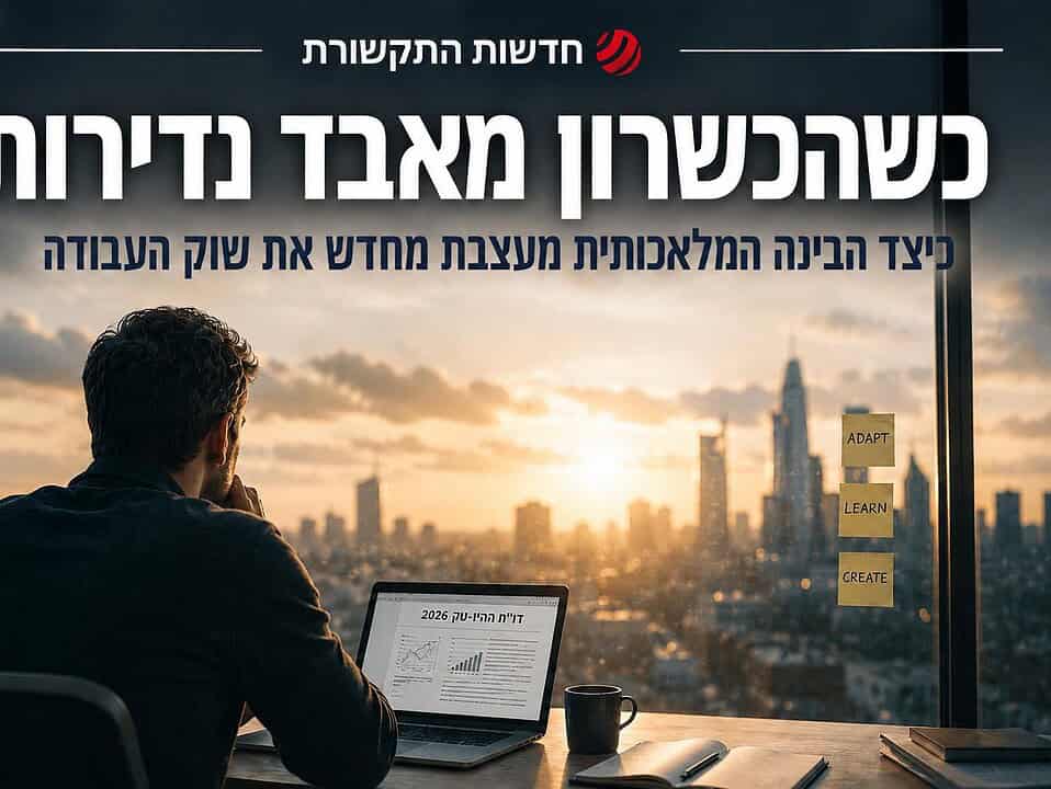 כשהכישרון מאבד נדירות: כיצד הבינה המלאכותית מעצבת מחדש את שוק העבודה