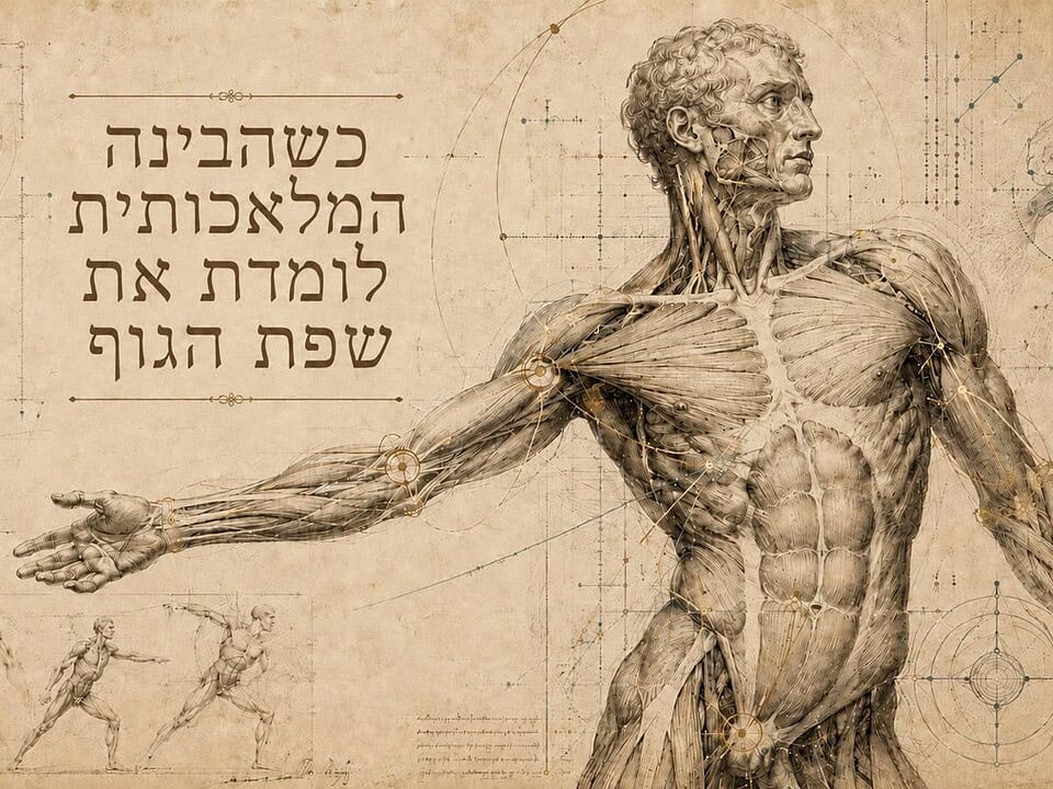 כשהבינה המלאכותית לומדת את שפת הגוף