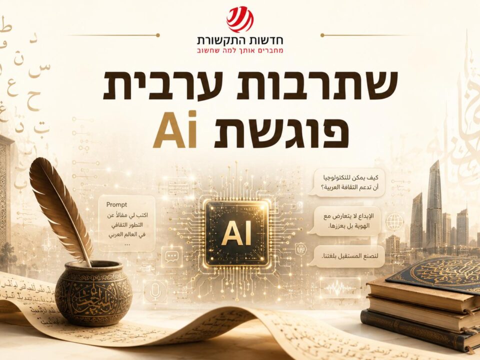 כשהתרבות הערבית פוגשת את עידן הבינה המלאכותית
