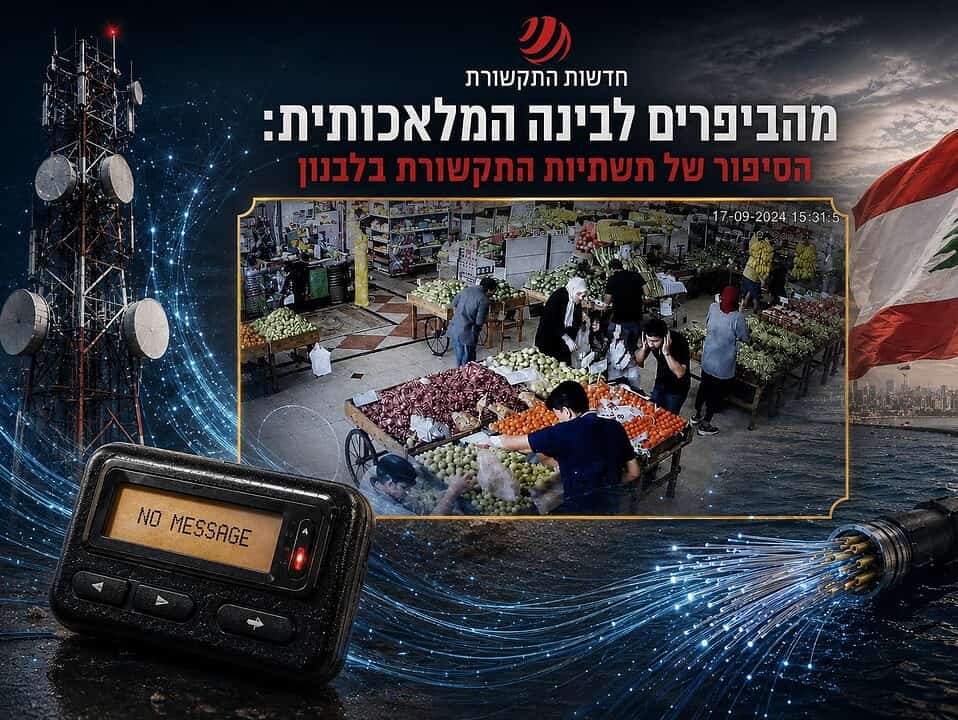 מהביפרים לבינה המלאכותית: הסיפור של תשתיות התקשורת בלבנון