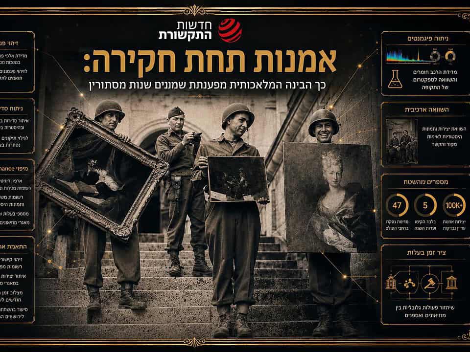 אמנות תחת חקירה: כך הבינה המלאכותית מפענחת שמונים שנות מסתורין