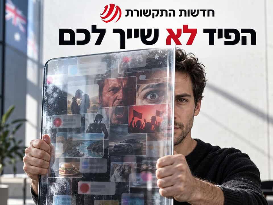 אוסטרליה מבקשת לכבות את האלגוריתם ולהחזיר למשתמשים את הבחירה בפיד שלהם מחדש
