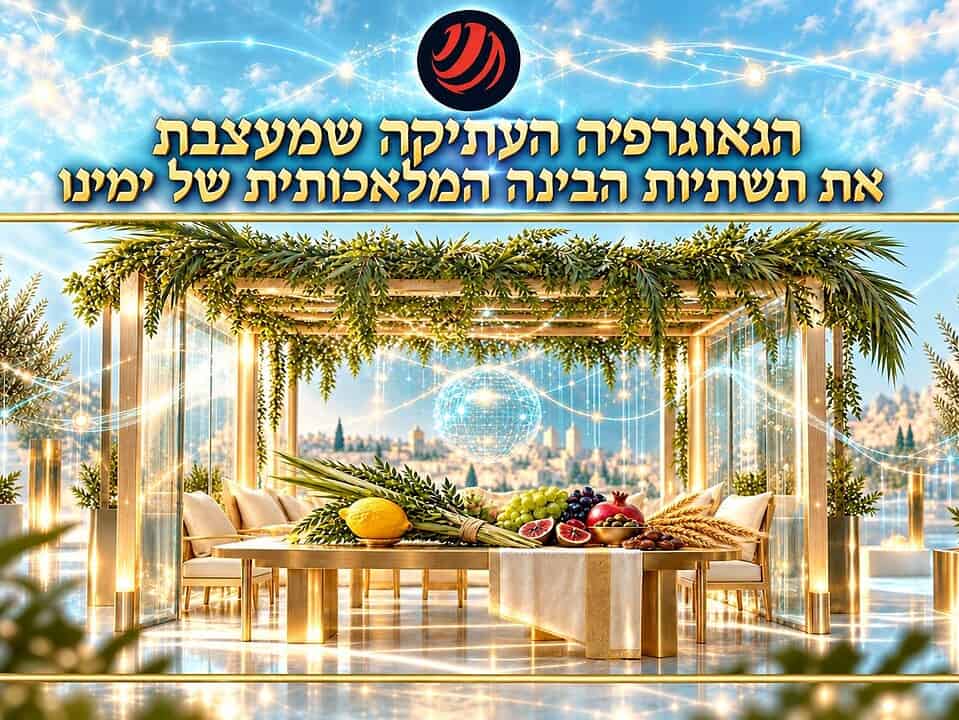 סוכות, רשתות ומדבר: הגאוגרפיה העתיקה שמעצבת את תשתיות הבינה המלאכותית של ימינו