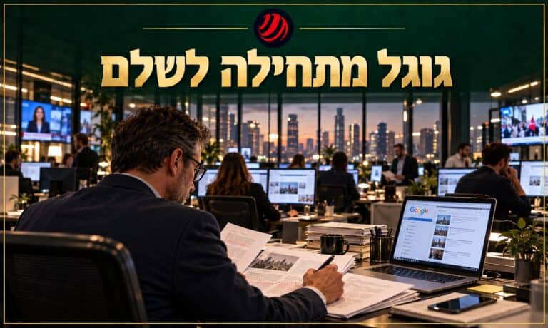 גוגל מתחילה לשלם: הבינה המלאכותית משנה את המחיר ואת המקצוע של העיתונות