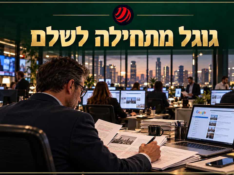 גוגל מתחילה לשלם: הבינה המלאכותית משנה את המחיר ואת המקצוע של העיתונות